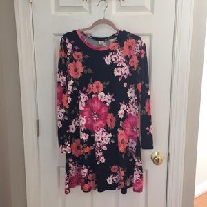 LARA Long Sleeve Casual Dress